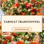 Taboulé traditionnel