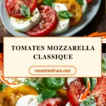 Tomates mozzarella classique