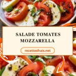 Tomates mozzarella salade