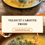 Velouté carotte froid